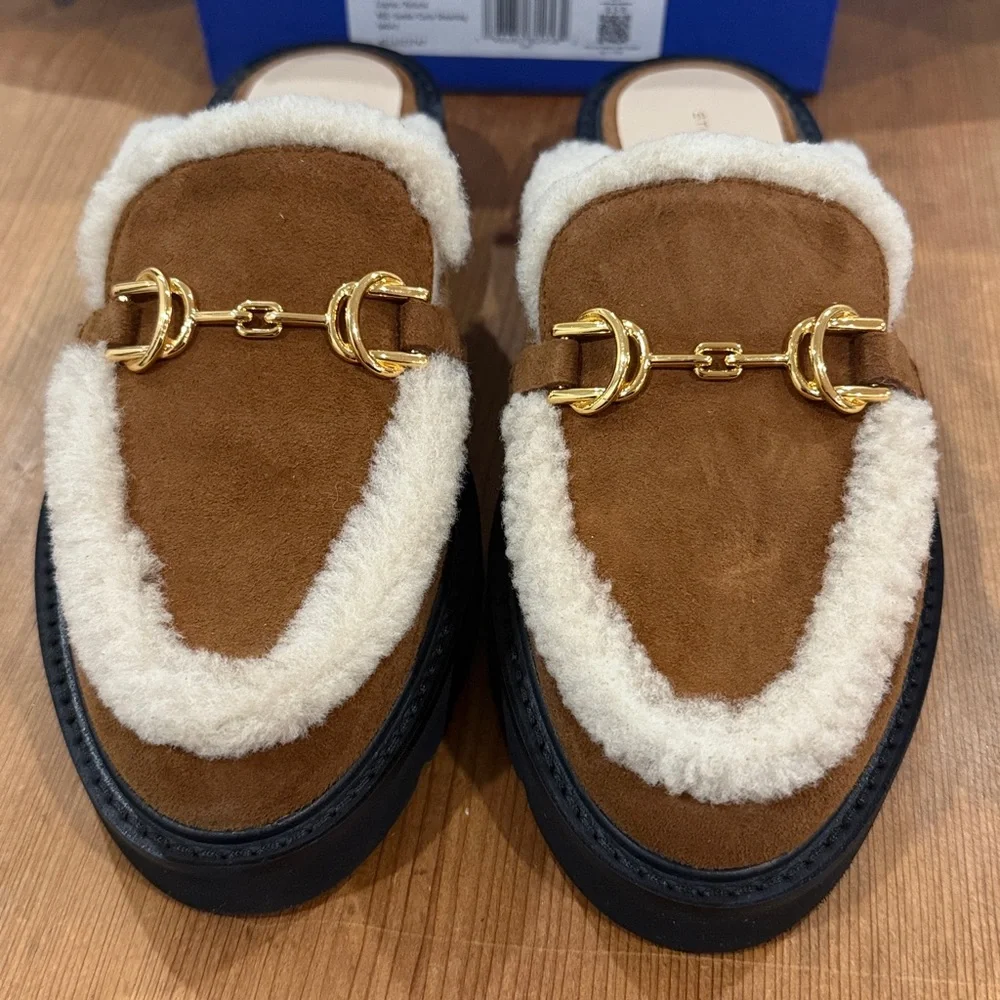 Stuart Weitzman Shearling Mule - Picture 4 of 11